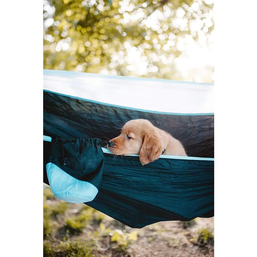 Водонепроницаемый двухразмерный парашютный нейлоновый гамак для кемпинга