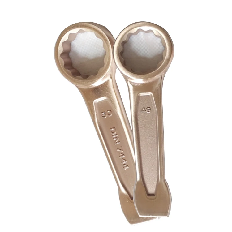 Non-Sparking Striking/Slogging/Hammer Ring Wrench/Spanner 50mm Atex Non-sparking tools