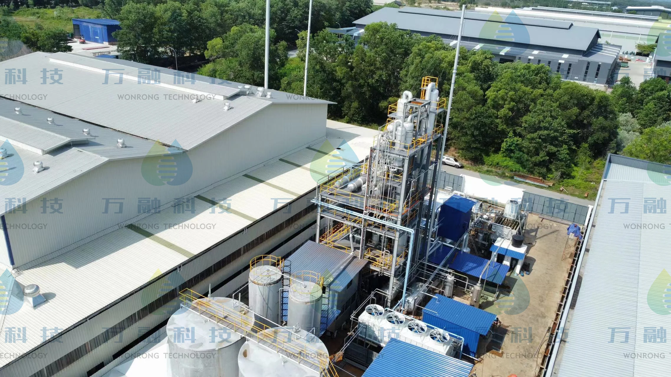 Professional technical design  patent product waste engine oil used oil recycling diesel and base oil distillation equipment