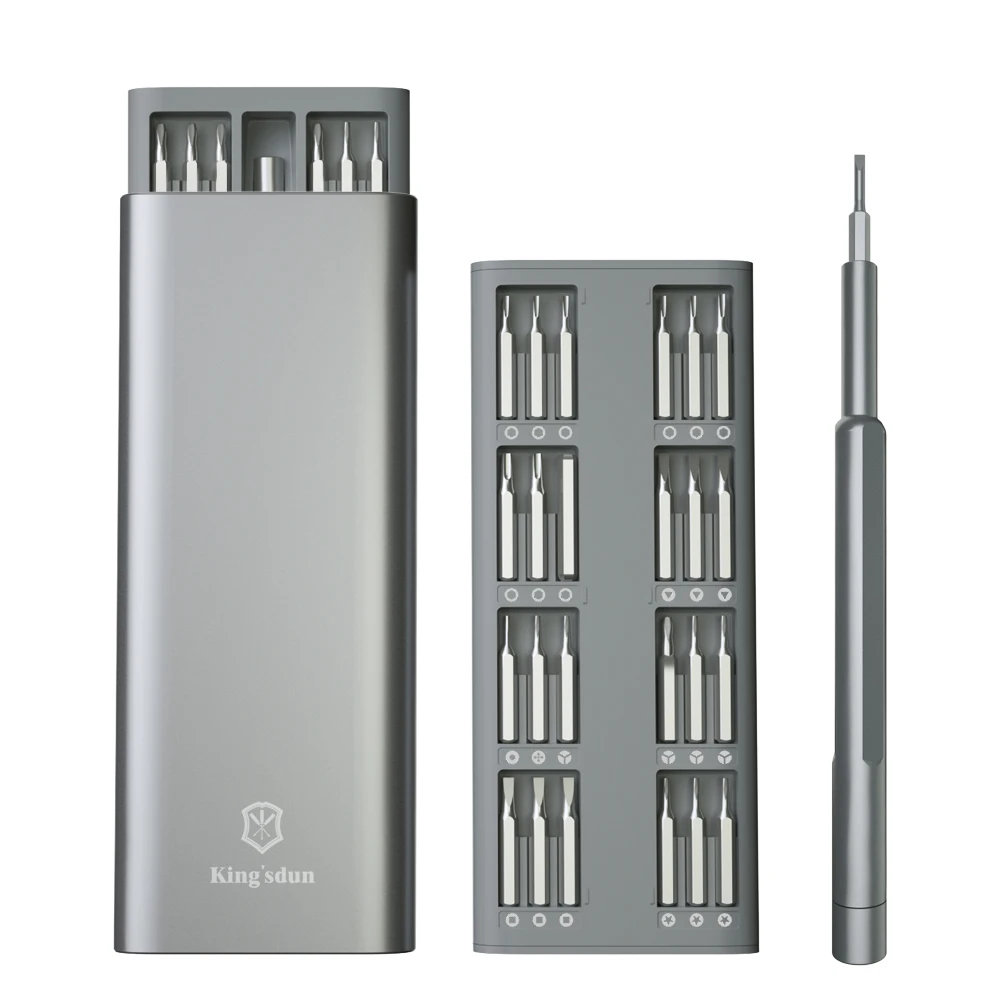 KS-840049 48in1 Precision Screwdriver Set For Electronics, 48pcs Magnetic Screwdriver Bits Set Professional Screwdriver Tool Set