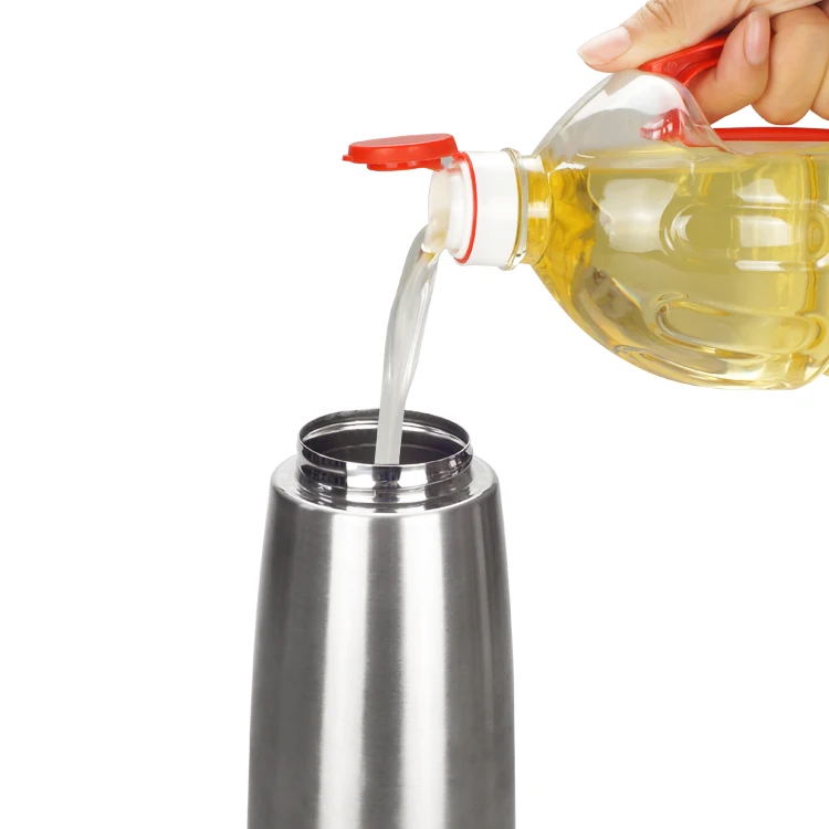 Promotion BBQ portable food grade glass bottle olive oil dispenser bottle