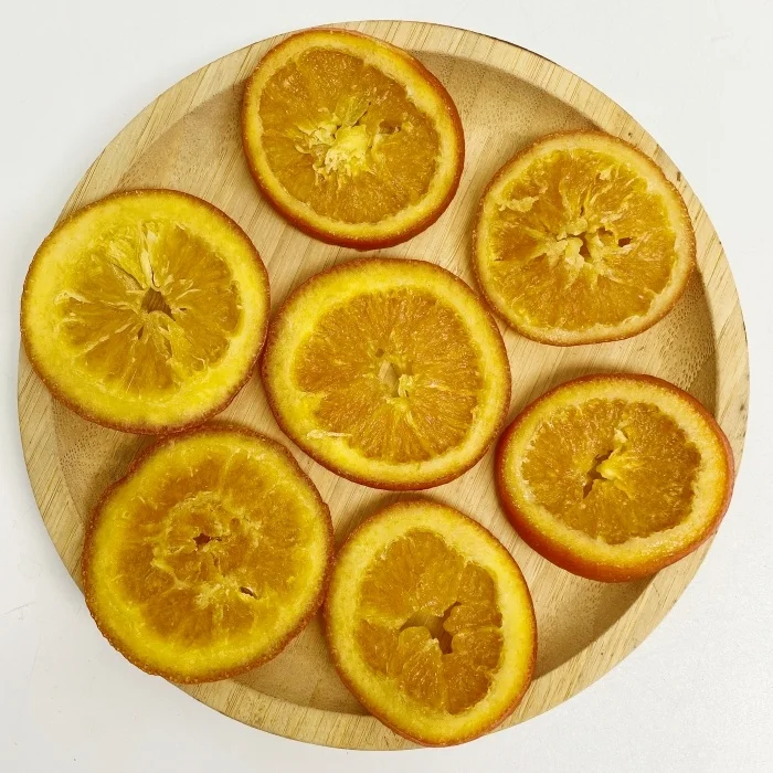 Чистый натуральный сладкий вкус Сушеные мягкие апельсиновые ломтики в сиропе кондитерские изделия оптовая цена