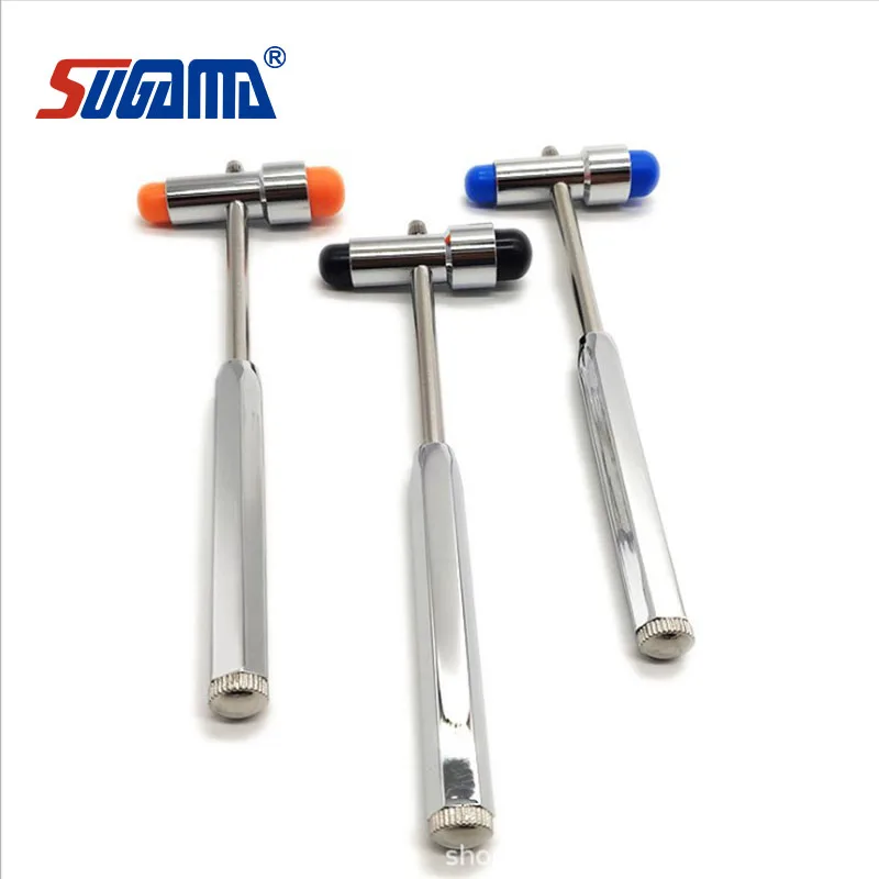 Cheap price medical double-headed percussion reflex hammer