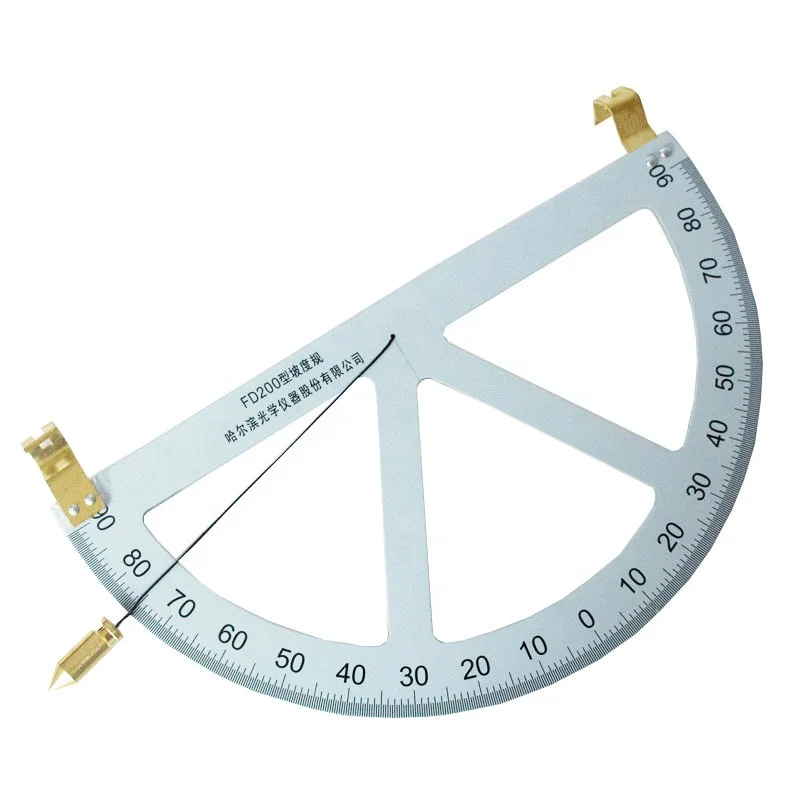 Градиометр Клинометр угловая линейка регулируемый треугольник наклон измеритель уровня инструмент для поиска