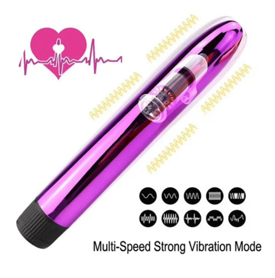 IUOUI 7 Inch Sex Wholesale Bullet Vibrators Sex Toy Women G-Spot Dicks Adults Vibrator