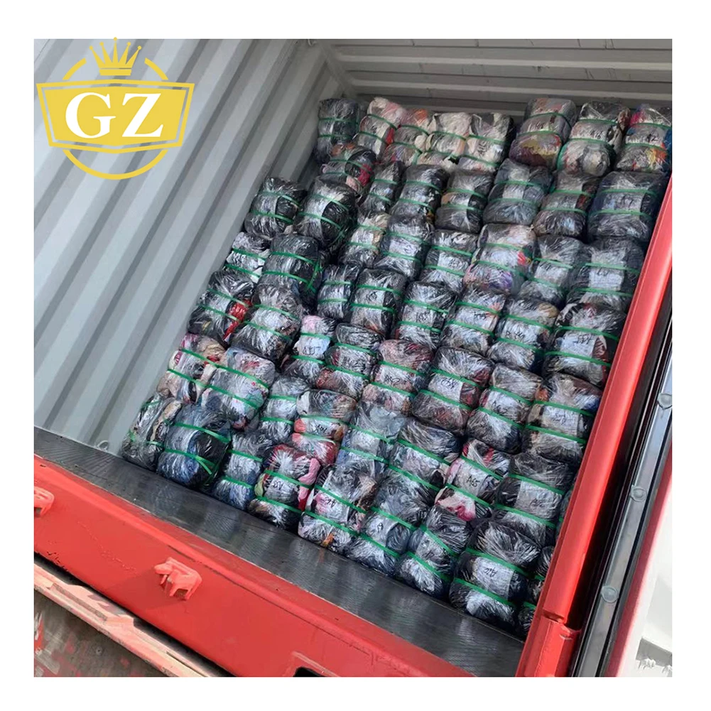 GZ A Strict Screening Bale Using Cloth Uk Used Clothes Bales, Wholesale 90% Clean New Used Clothes