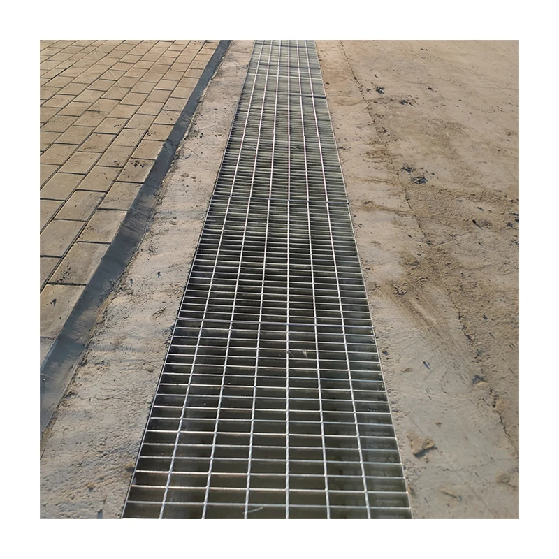 plan surface steel grid Stainless Steel bar Grating For walkway platform Foot Plate