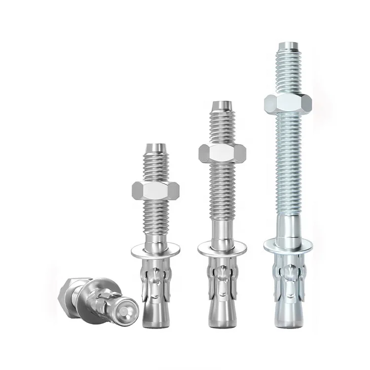 Concrete16mm 8mm M10 M12 Stainless Steel Galvanized Expansion Anchor Bolt Prices And Nuts