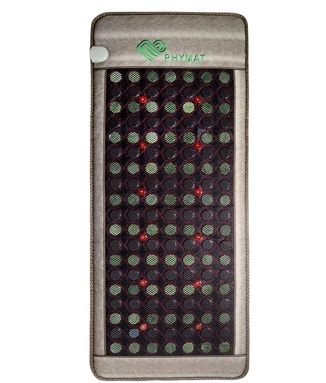 Far infrared ray thermal therapy jade photon mats China tourmaline blanket