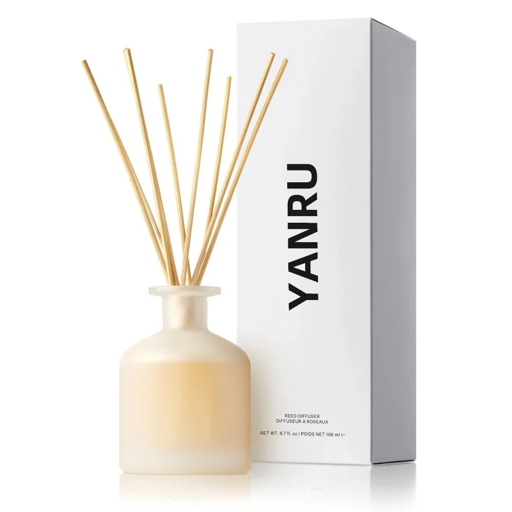 OEM/ODM 100ml diffuser bottle custom logo 150ml 200ml 250ml empty reed diffuser glass bottle with box