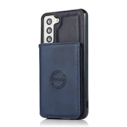 Hot selling leather card cover android cell phone case for Samsung Galaxy S22 plus ultra