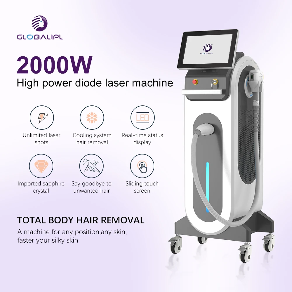 Laser Hair Removal Machine For Sale/Depilation 755+808+1064/ 3 Wave 755 808 1064nm Diode Laser