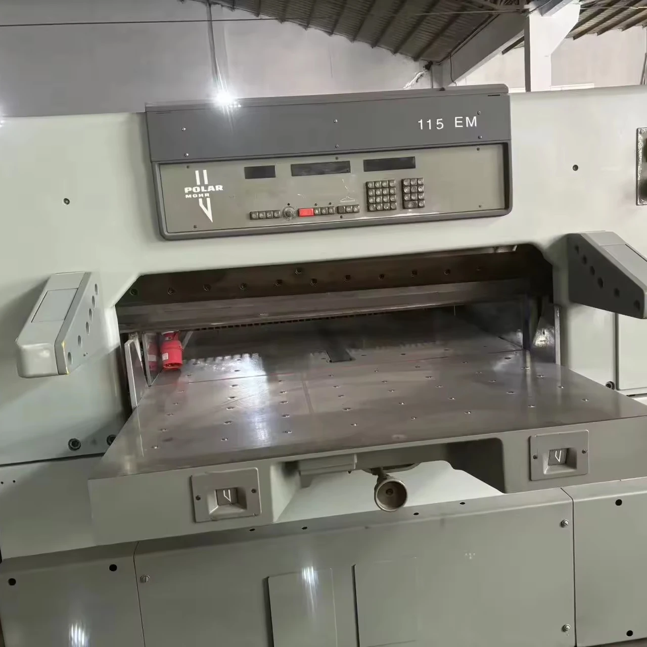 Used Polar Paper Cutters Second Hand  Paper Cutting Machine  115 EM Guillotine