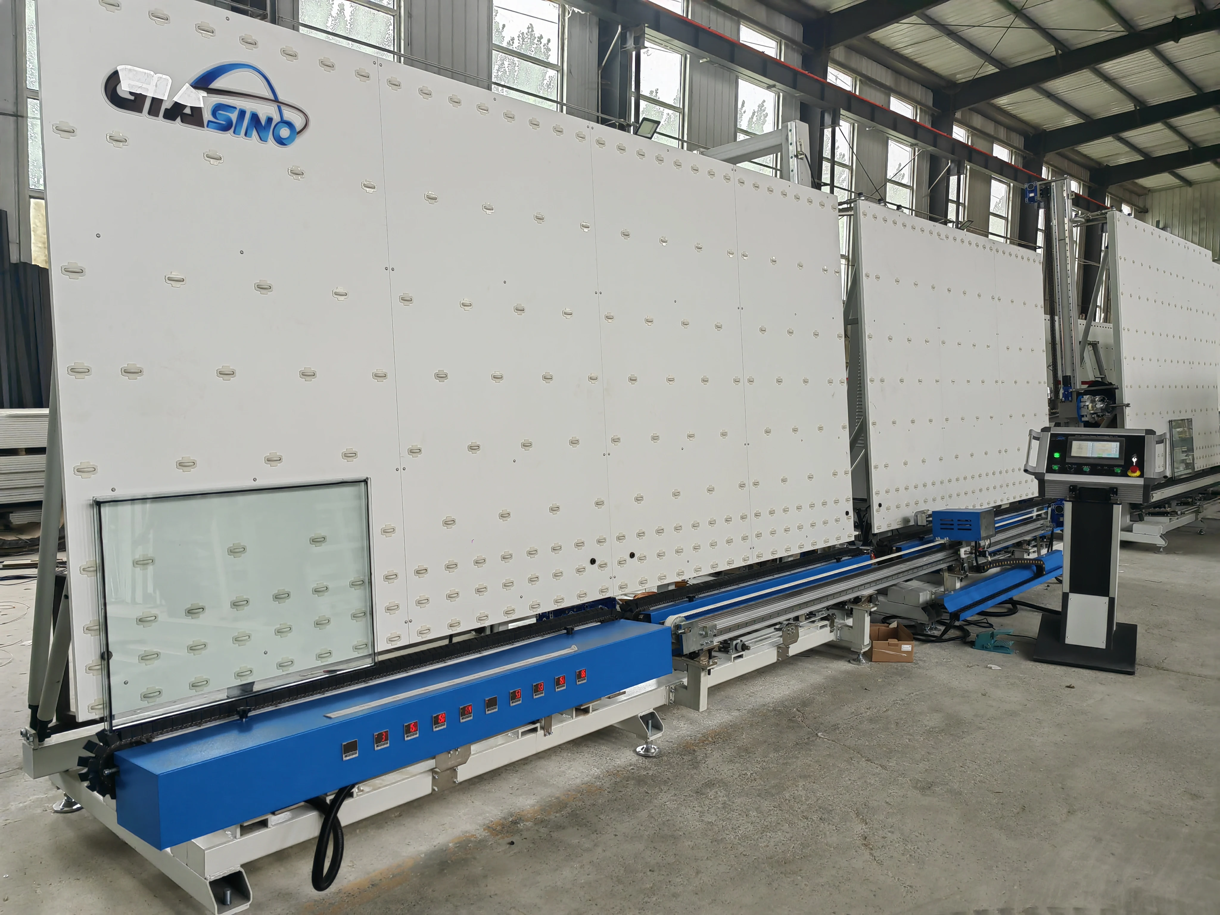 Sealant Coating Machine Automatic Super Spacer Insulating Glass Hot Melt Sealing Robot 2500x3700mm