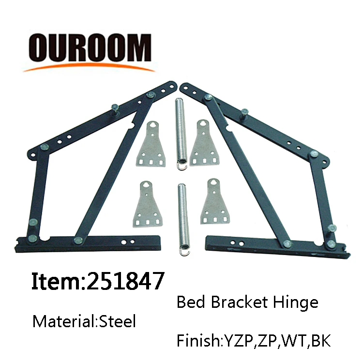 Iron Furniture Living Room Sofa Bed Pull Up Bracket Hinge