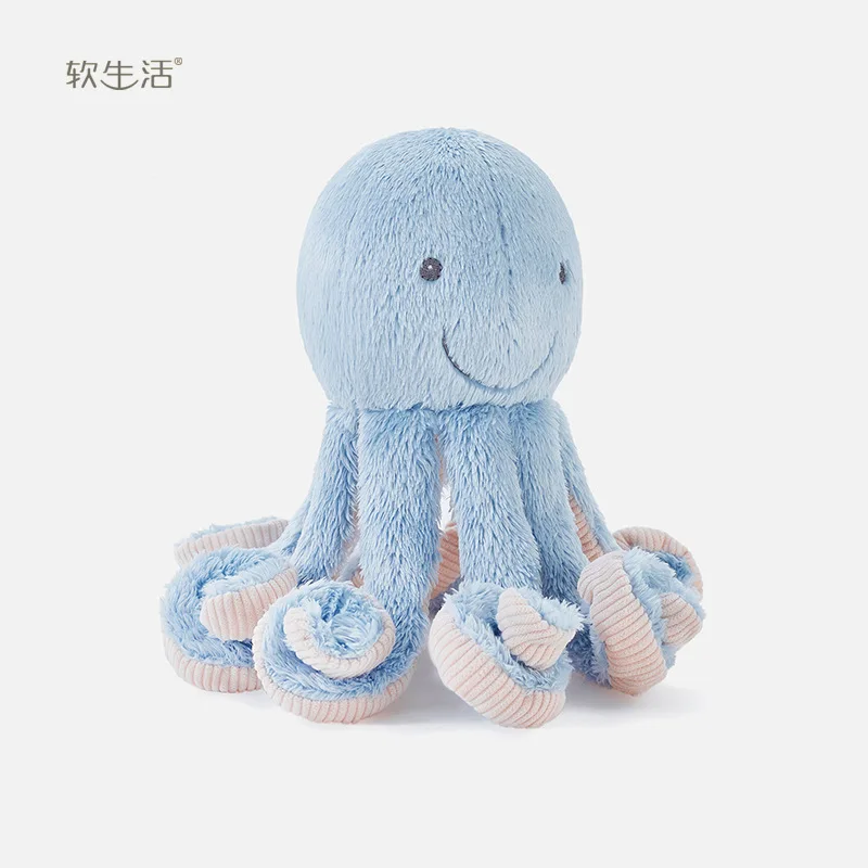 Wholesale Long Leg Stuffed Blue Octopus creative cute Soft Octopus Plush toys