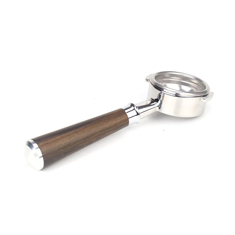 Портативный фильтр для кофе без дна 58 мм профессиональной Эспрессо-машины с 2 фильтрами в комплекте