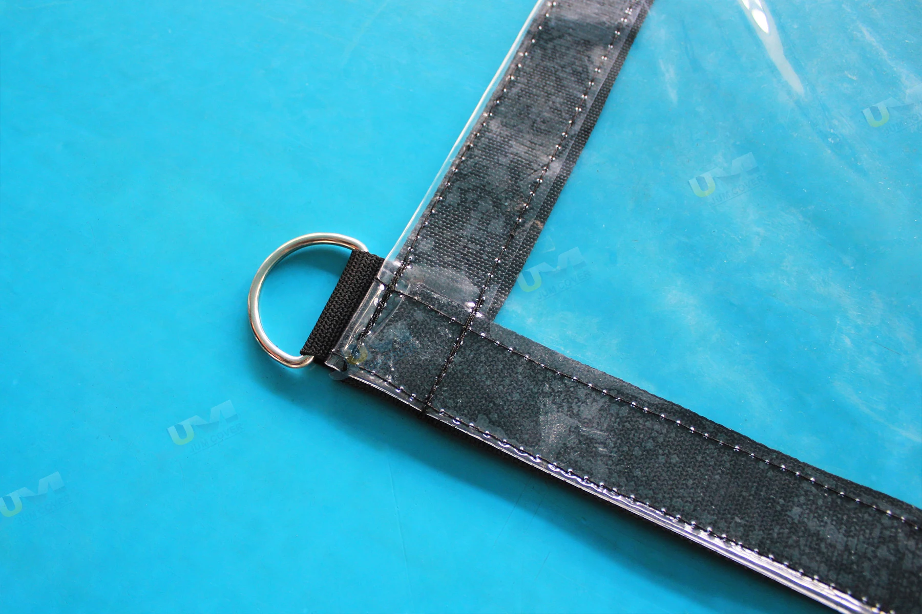 Зимний прозрачный виниловый брезент из ПВХ плотный пластиковый