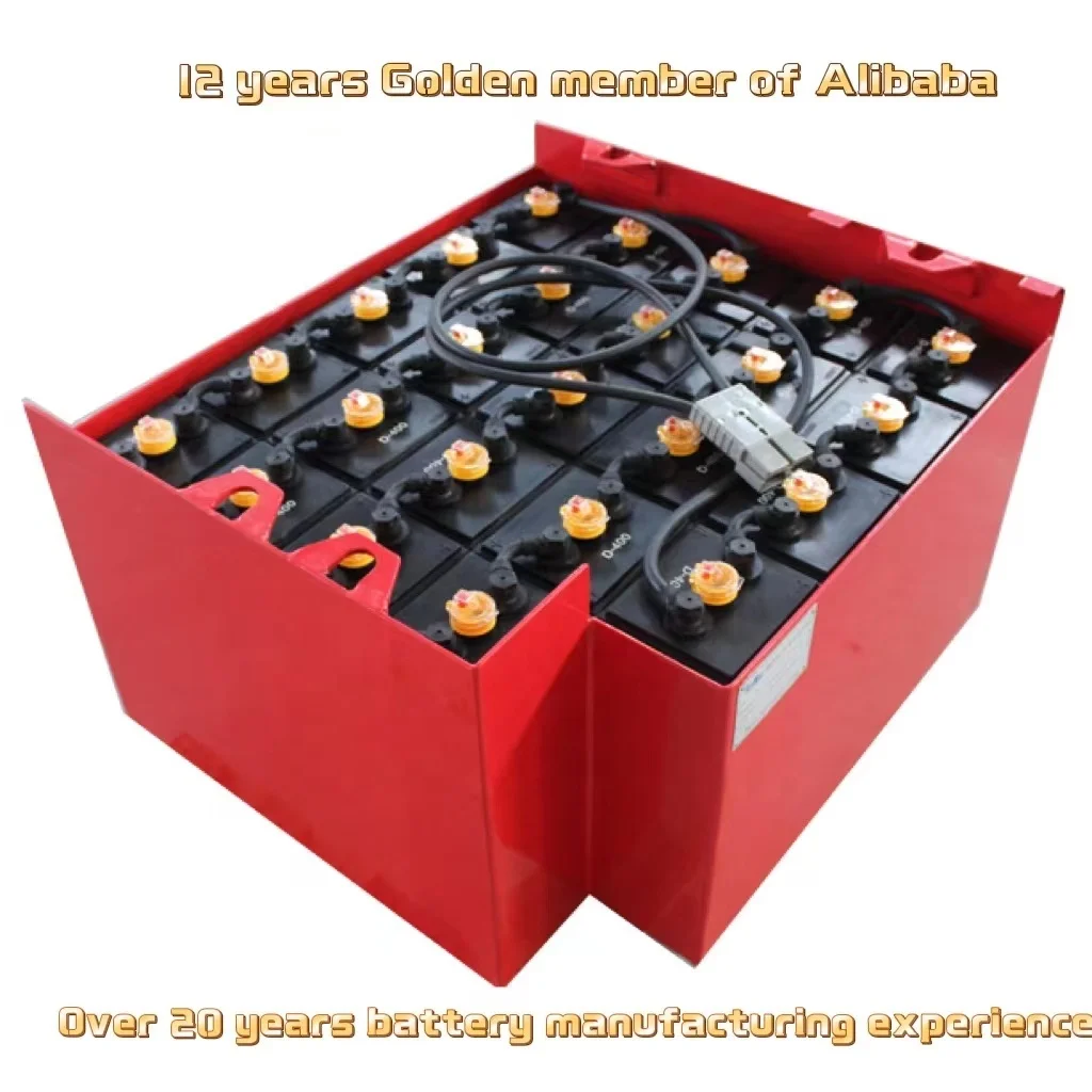 Rechargeable 12V,24V,36V,48V,72V,80V 48 volt forklift battery 48v 620Ah(4PZS620) traction lead acid battery