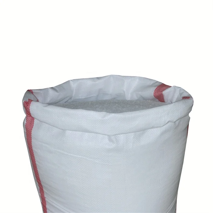 cheap price white color pp bag woven polypropylene sacks for packing rice, animal feed, corn, seed, fertilizer, flour