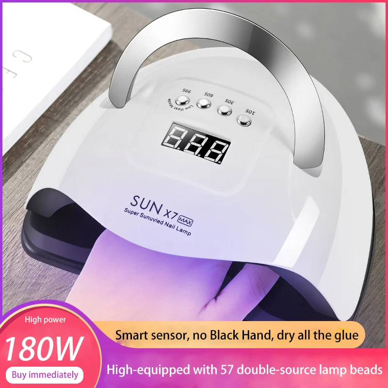 Professional CCFL UV Led NaIL Lampe Lash UV Lamp X7 for Gel Polish 4 Timers Led Lamp Lampara UV Nail Dryer