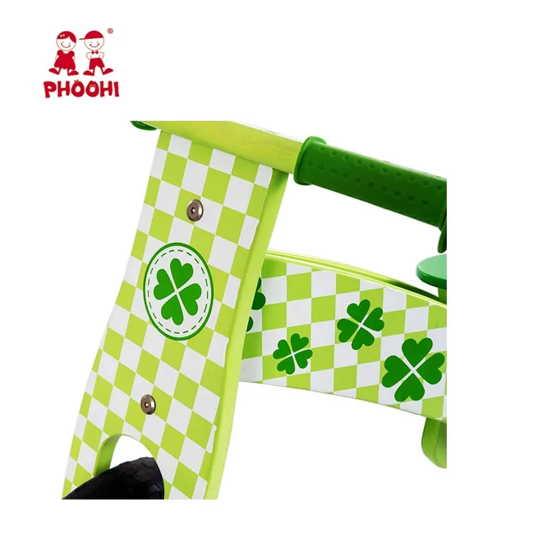 ready to ship wholesale wooden balance bike wooden bicycle for kids educational toy for children outdoor game 3+