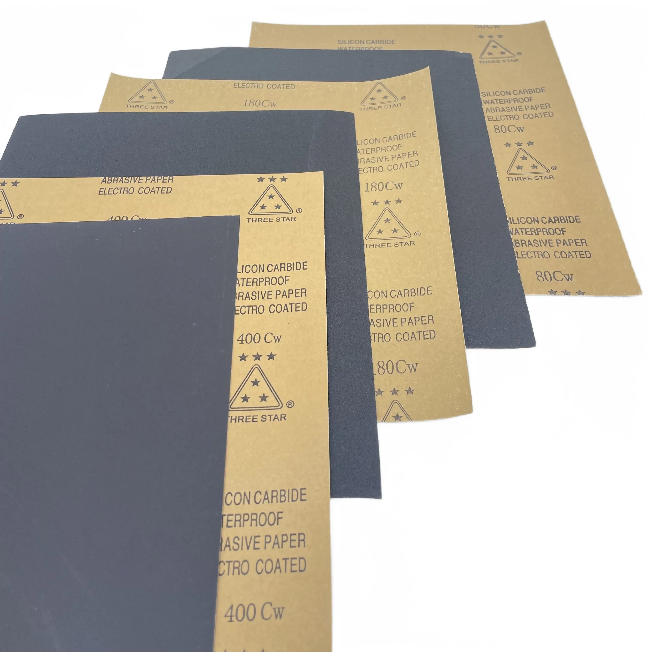 Aluminum Oxide Sandpaper Sheet for Polishing 230 Mm 60 Grit Sanding Paper 20 Years Rectangle Sand