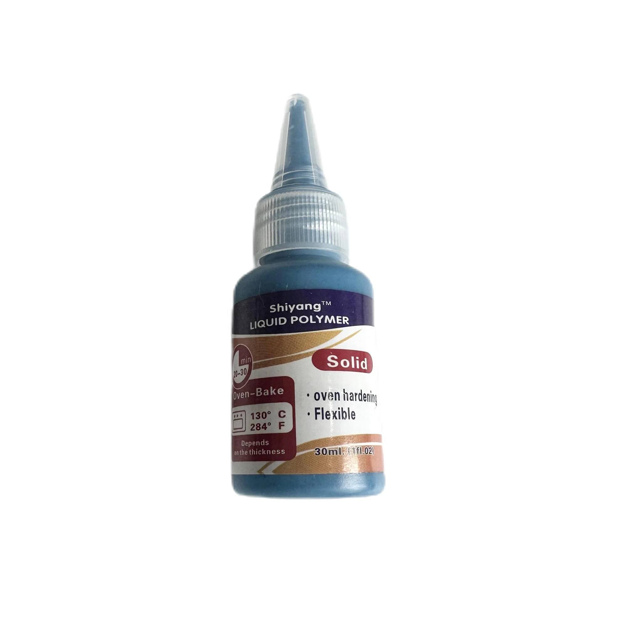 EN71/ASTM Non-toxic Multiple Colors Liquid Clay Model Magic Polymer Clay Use As Grout for Clay Mosaics Mixed Media Materials