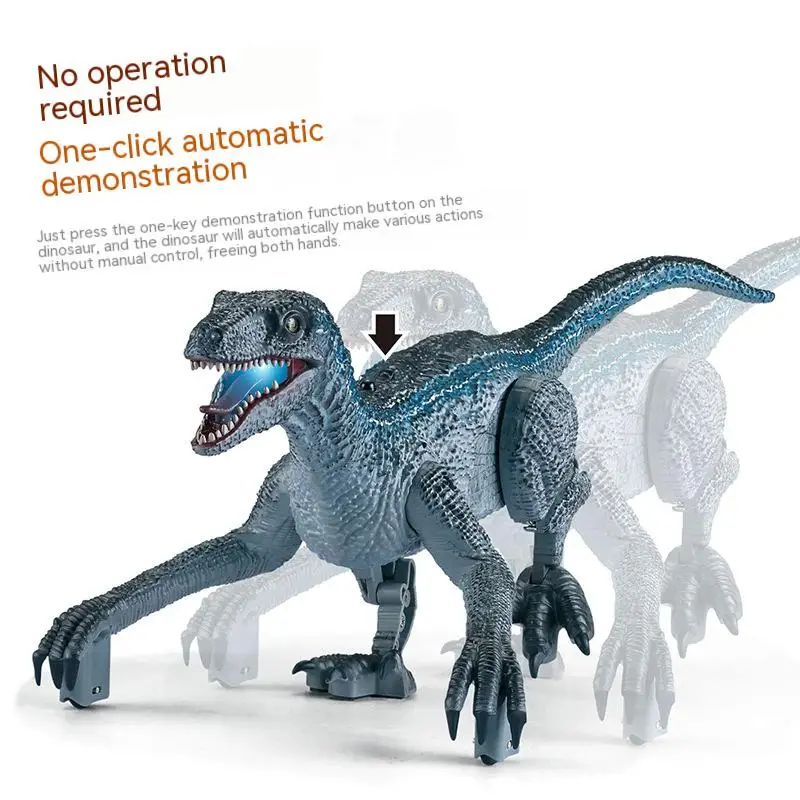 Infrared Intelligent Raptor Animal Remote Control Dinosaur Robot Toy Electric Walking Animal Toys For Children