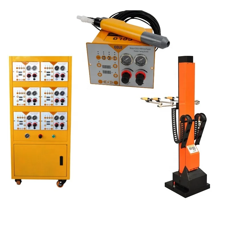 Reciprocator  robot Automatic aluminium profile  powder coating machine plant line