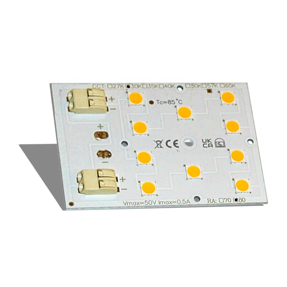 Newest Zhaga Module 10H1 SMD5050LED 2S5P 270 degree with lens Optical Accessories 13W 10x1 Outdoor Module For Street Lighting