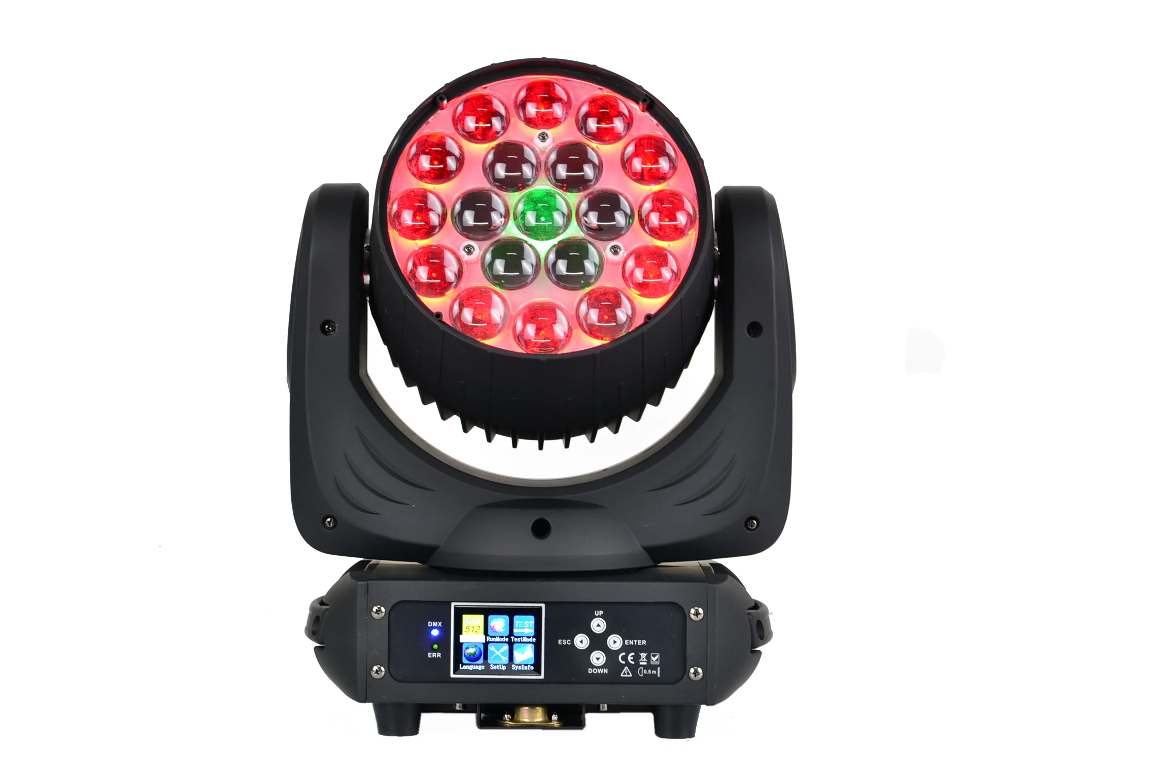 disco DMX512 19X15W wash dj moving head light