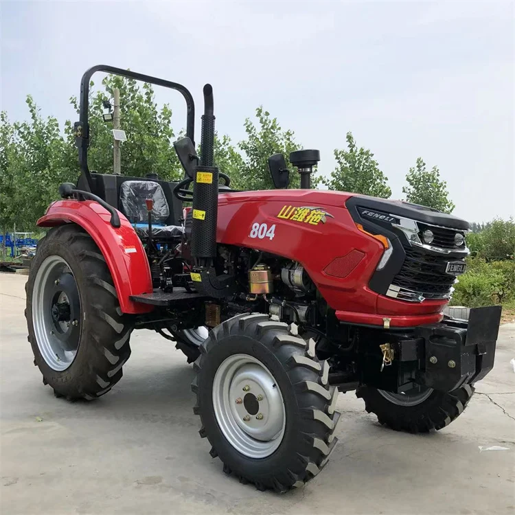 Manufacturer of Zhongtuo 804 four-wheel drive tractor, multi cylinder 704 scraper, high-end 504 four-wheel rotary tiller