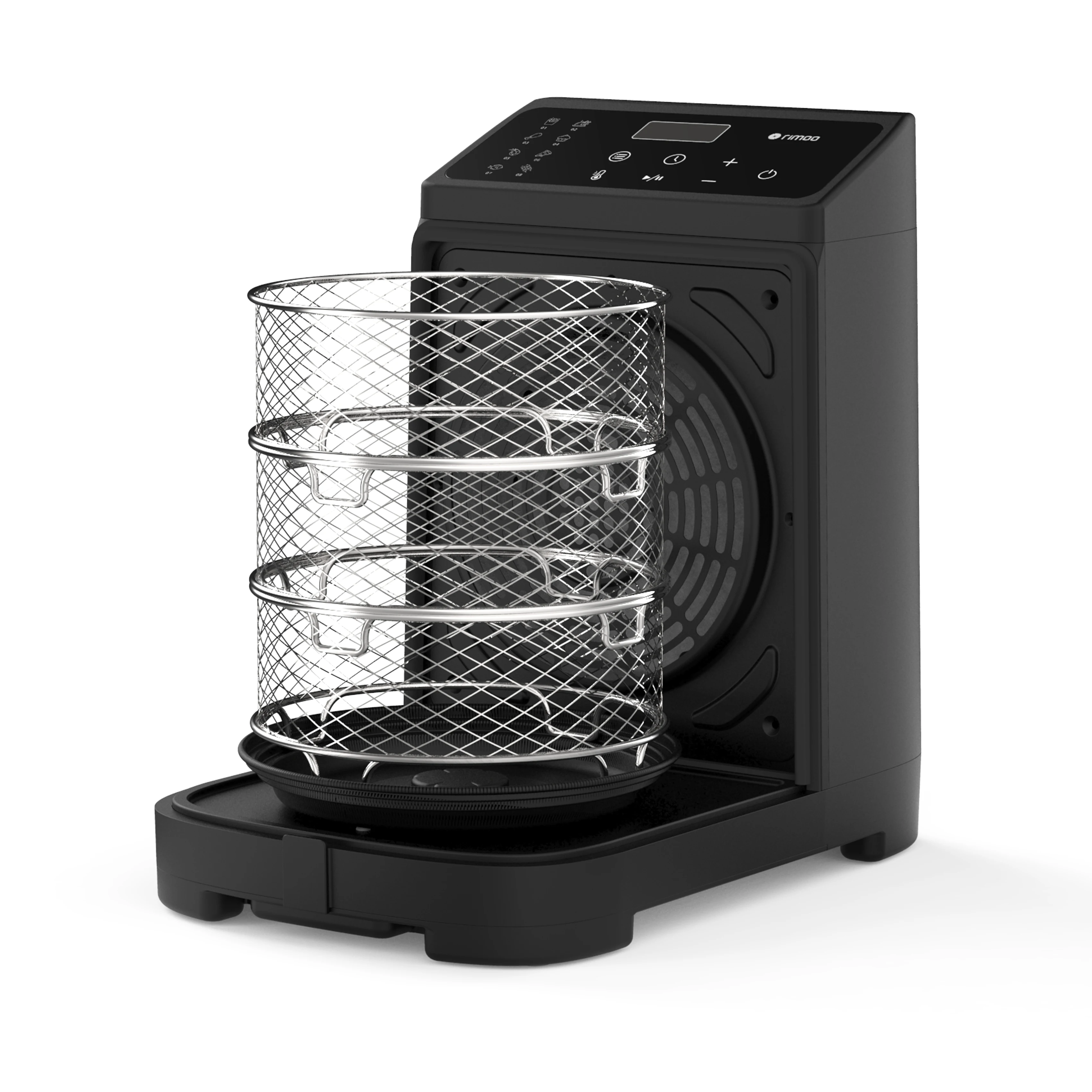 Simple high appearance level three layer large capacity air fryer Free of fumes Healthy air fryer