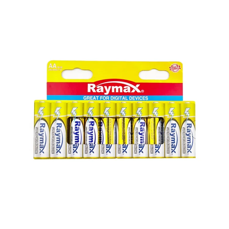 Top dry battery factory CE certificates Alkaline Battery 1.5v LR6 AA 20B  20-PACK  primary battery