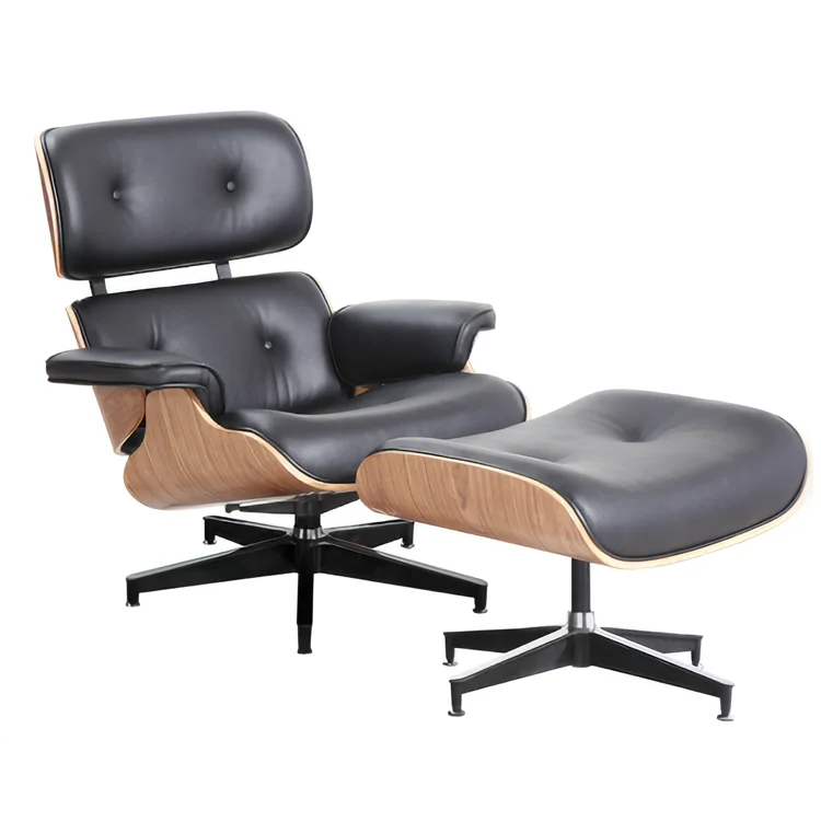 Роскошный Современный внутренний стул для гостиной, мебель из натуральной кожи, одиночные стулья для гостиной