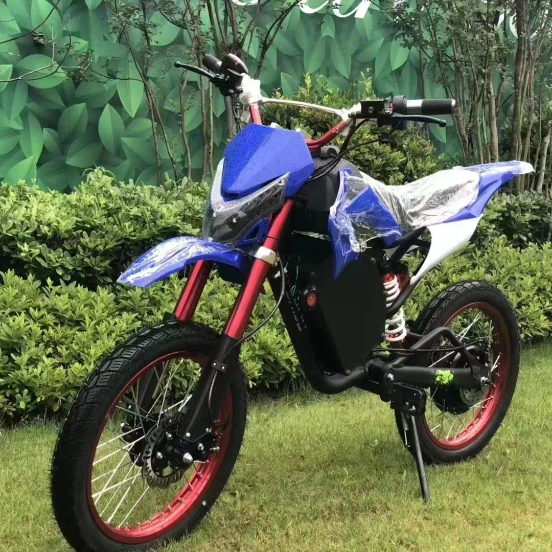 New Electric Dirt Bike 3000w Max Output 5000 Watt 72V 30Ah 40Ah Electric Dirt Bike Motorcycle Adult Electric Dirt Bike