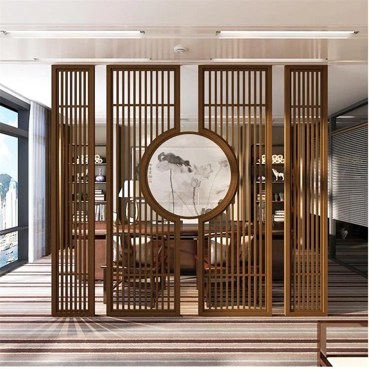 Customized  Stainless Steel Grille  Stainless Steel Screen Office Wall Partition/Living Room Partion