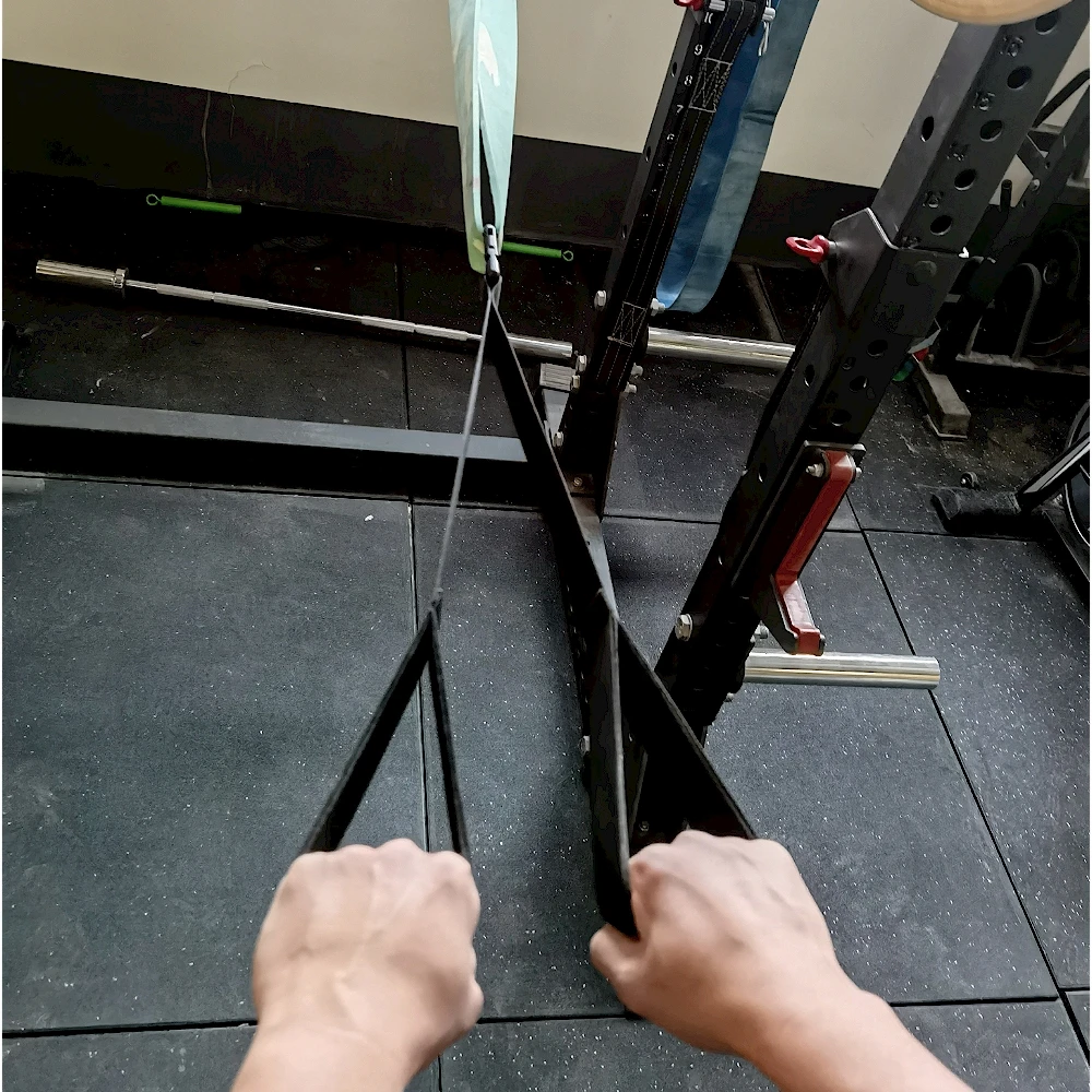 Strong Handles straps Compatible for Resistance Bands Cable Machine,Heavy Duty Comfortable Exercise Handle Grips Attachment