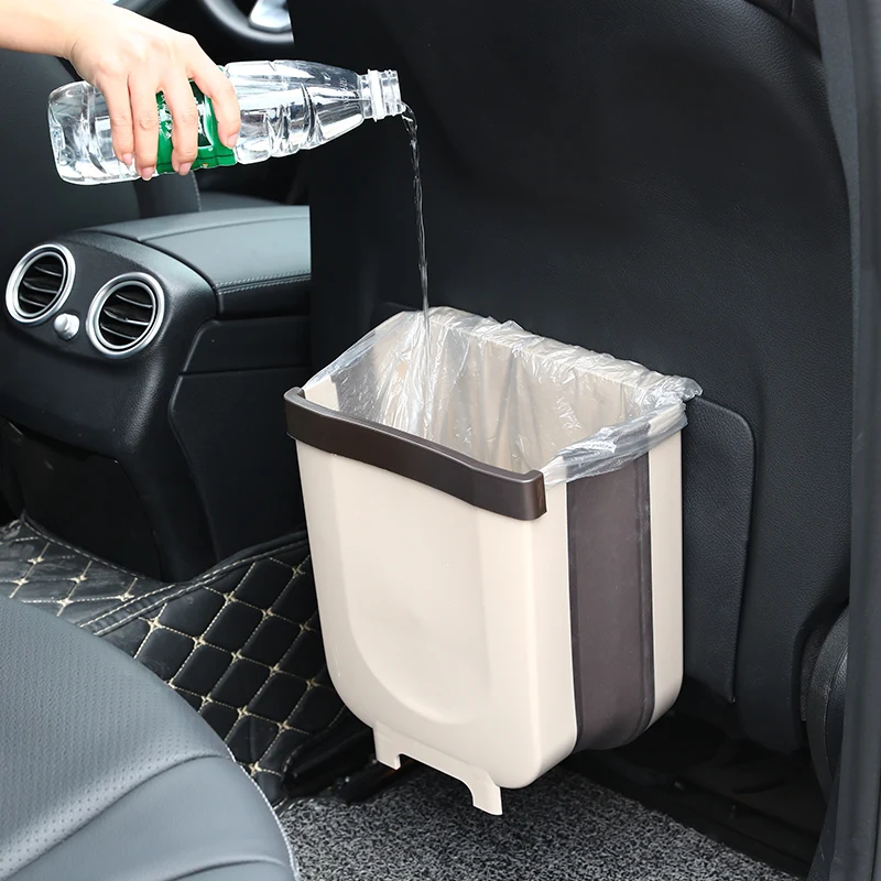 Кухонное мусорное ведро настенный пластиковый складной контейнер для мусора дверки кухонных шкафов