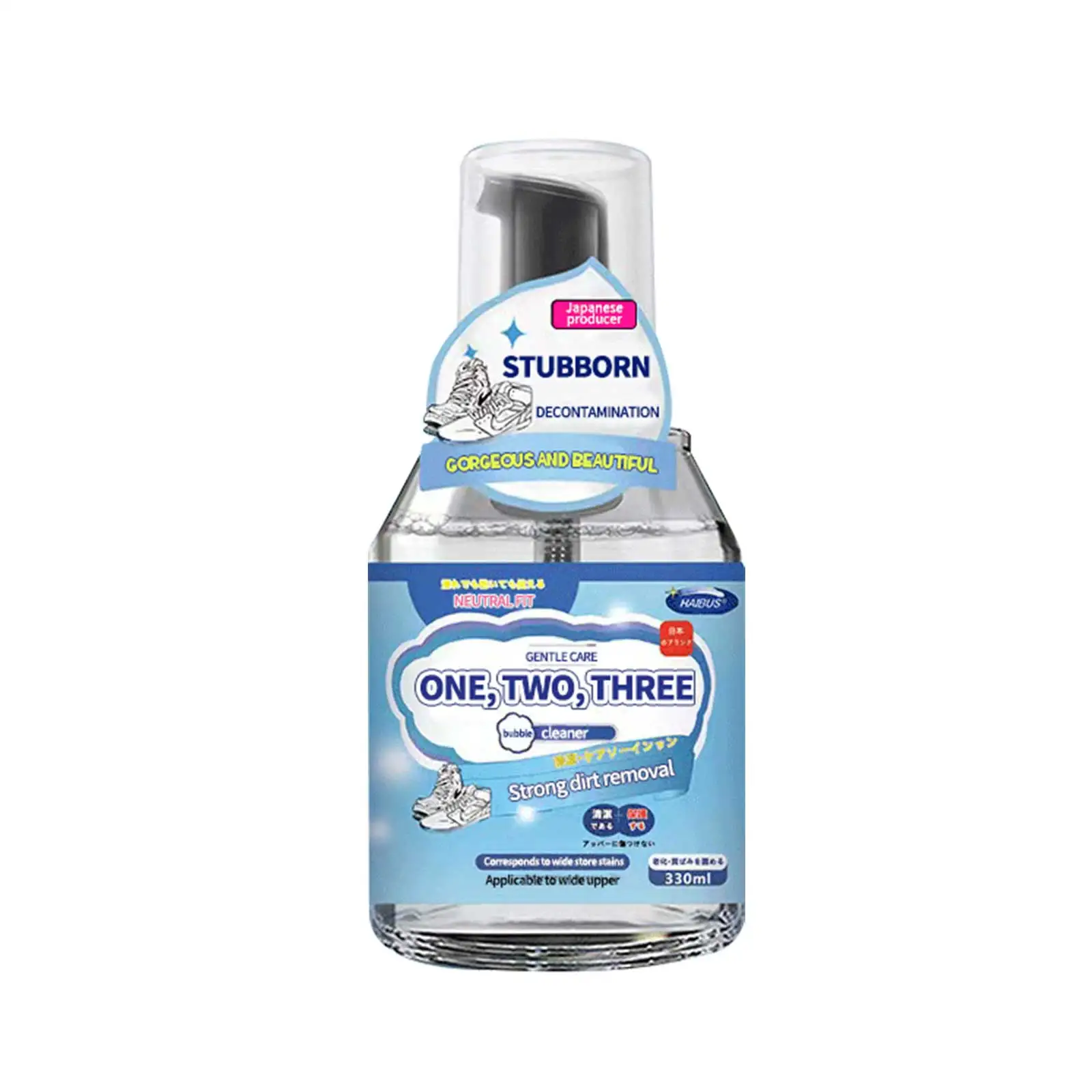 Upgraded plant-based unisex formula hand care does not hurt shoes wet and dry shoes cleaner