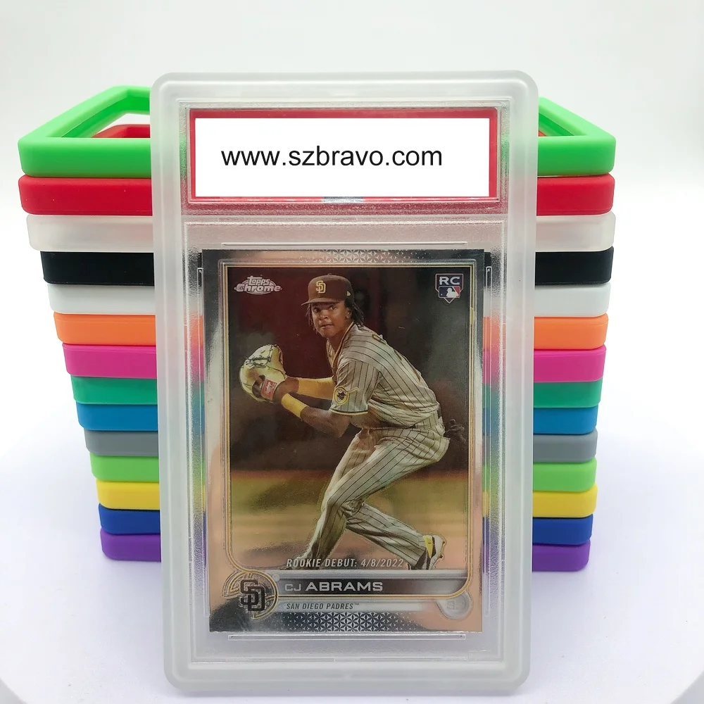 Rigid Slab Guard Graded Card Slab bumper Protector for pokemon card