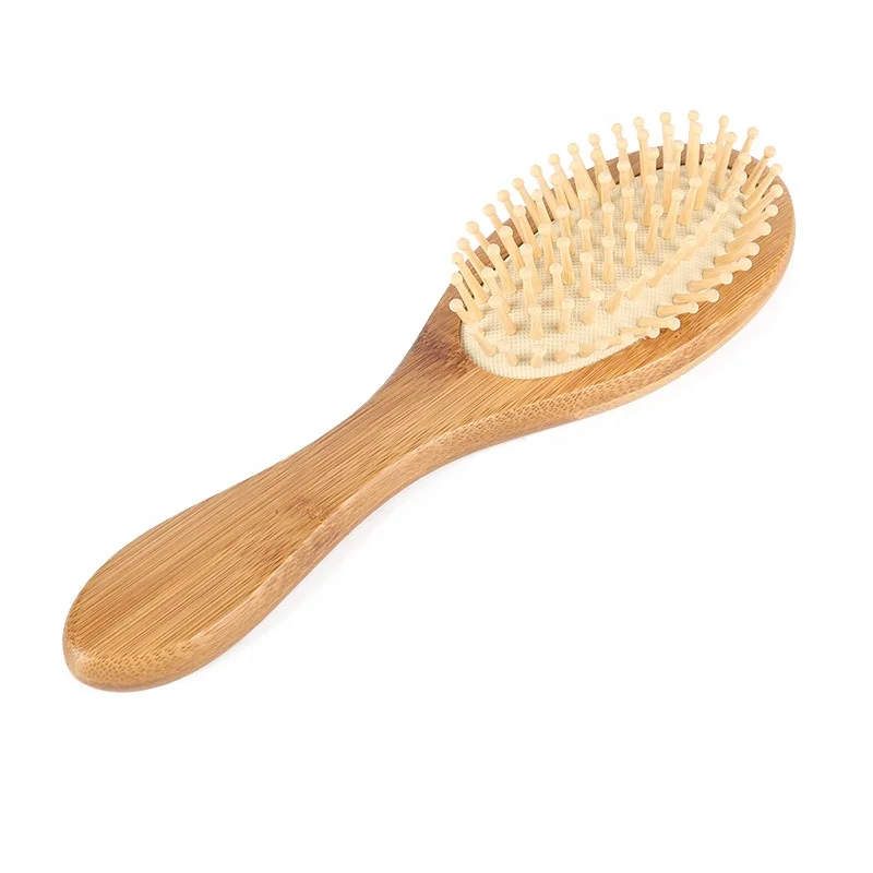   Baby Natural Wooden Boys Girls Soft Wool Hair Brush Head Comb Infant Head Massager Portable Bath Brush  