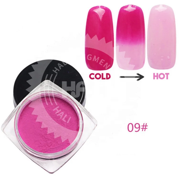 Thermochromic pigment powder in cosmetics Thermal powder Color change temperature powder for paint