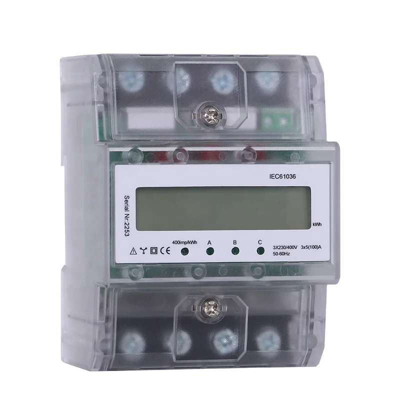 JOYELEC Three Phase  Four Wire Digital Portable Kwh Electronic Energy Meter