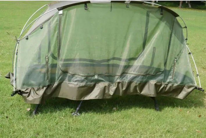 Off ground Tents +Folding bed  SET Double-layer  Four seasons universal outdoor leisure Fishing tents