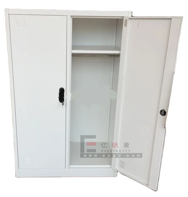 Modern Design School Dormitory Bedroom Furniture Detachable Metal Steel Wardrobe Safety Cabinet with Lock