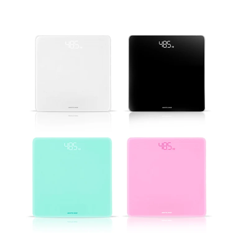 cheap price Digital Body Weight glass Bathroom Scale with  LED Display