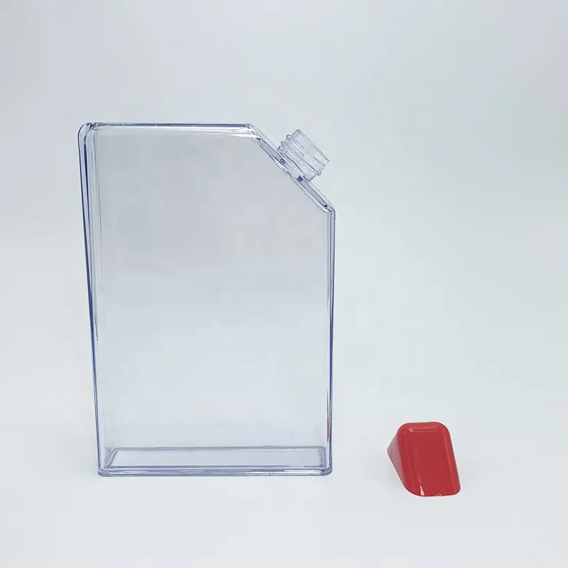 380ml, 450ml custom BPA free drinking flat water bottle