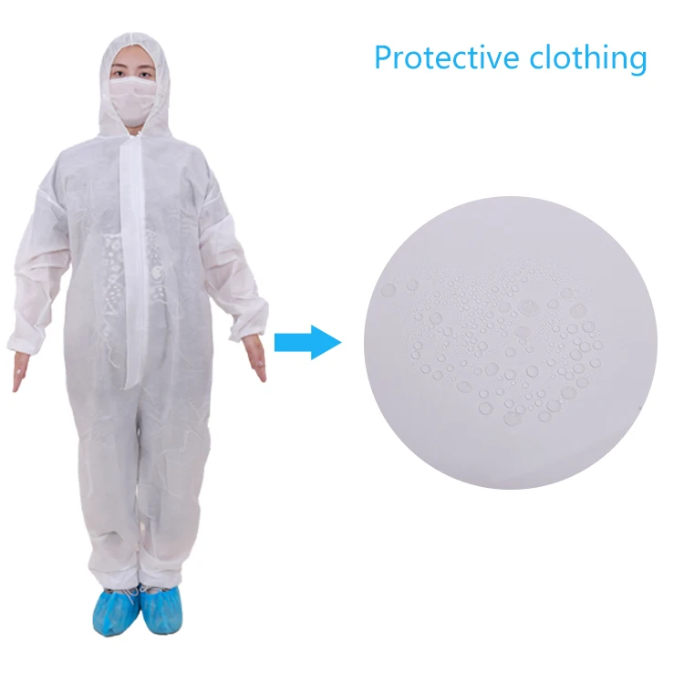 Chinese supplier disposable coverall 50 gsm single use protective coverall mens work coveralls